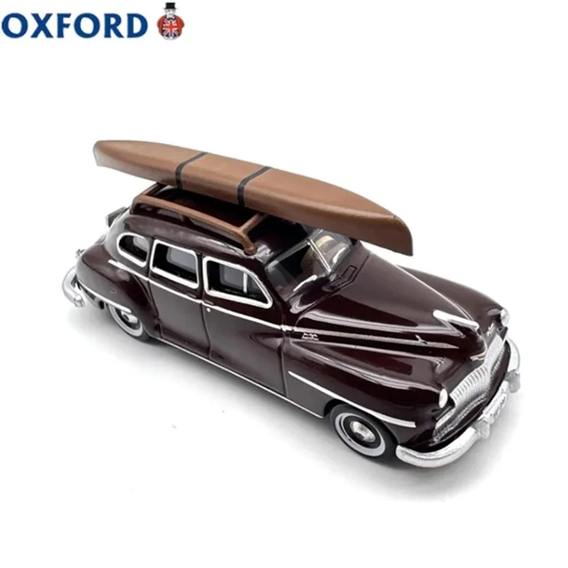 OXFORD 1:87 Ретро Chrysler Desoto Station Wagon, тележка из сплава, имитация модели автомобиля, статическое украшение, коллекционные подарочные игрушки (art.: 3920cd454adbf) - 3920cd454adbf