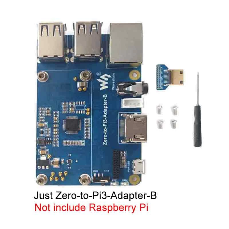 

Плата расширения Waveshare для Raspberry Pi Zero 2 Вт на 3B