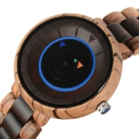 wooden luxury watch for men fashion military wristwatch mens casual quartz clock male unique design watches relogio masculino