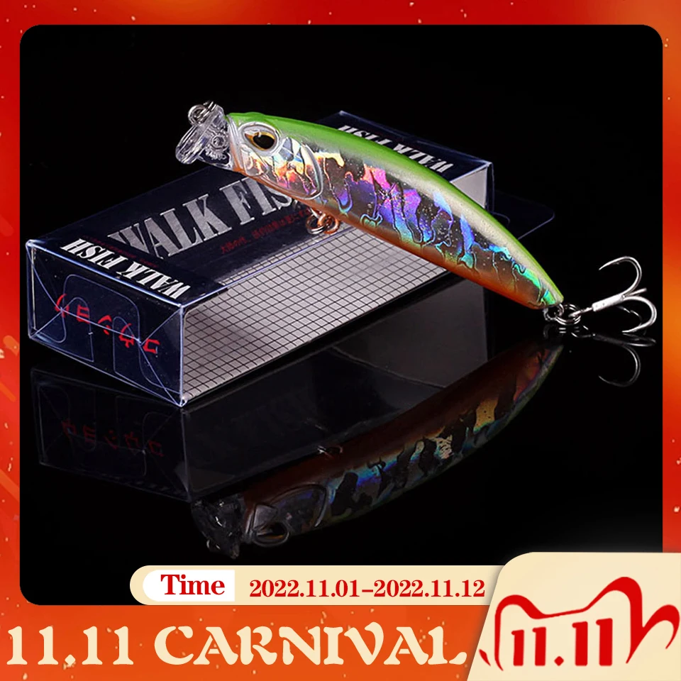 

Ходить рыбы 8 см 10g жесткая приманка для рыбалки на карпа, пресную воду насекомых приманка поддельные приманки рыболовные его рыболовная наж...