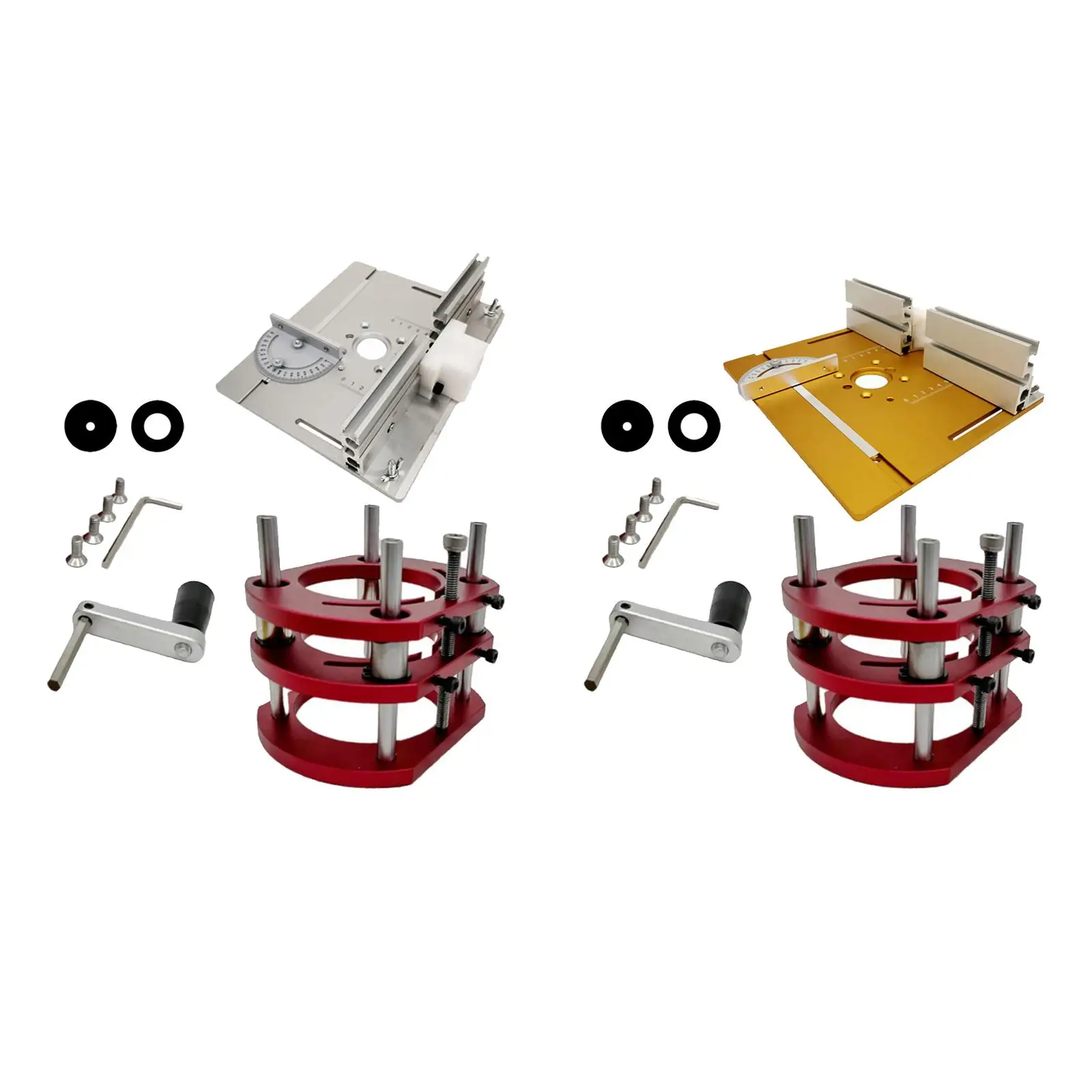 

Multifunctional Router lifting system Engraving DIY Tools Woodworking Lifting Platform Stand for 64-66mm Diameter Motors Novices