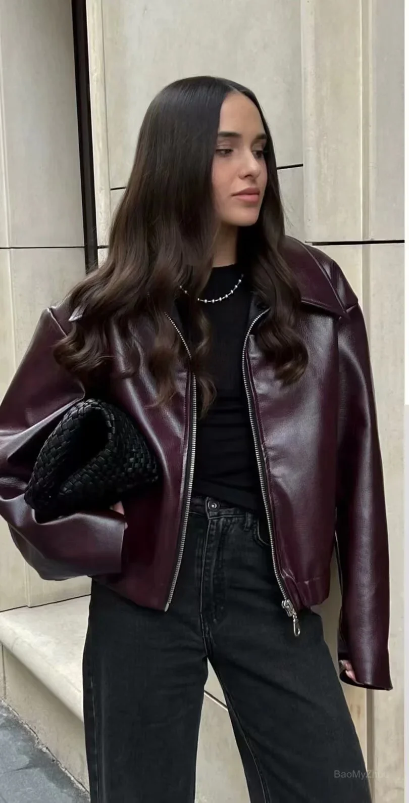 Новинка 2024 г. женские куртки Leaher Женская куртка женская уличная одежда верхняя