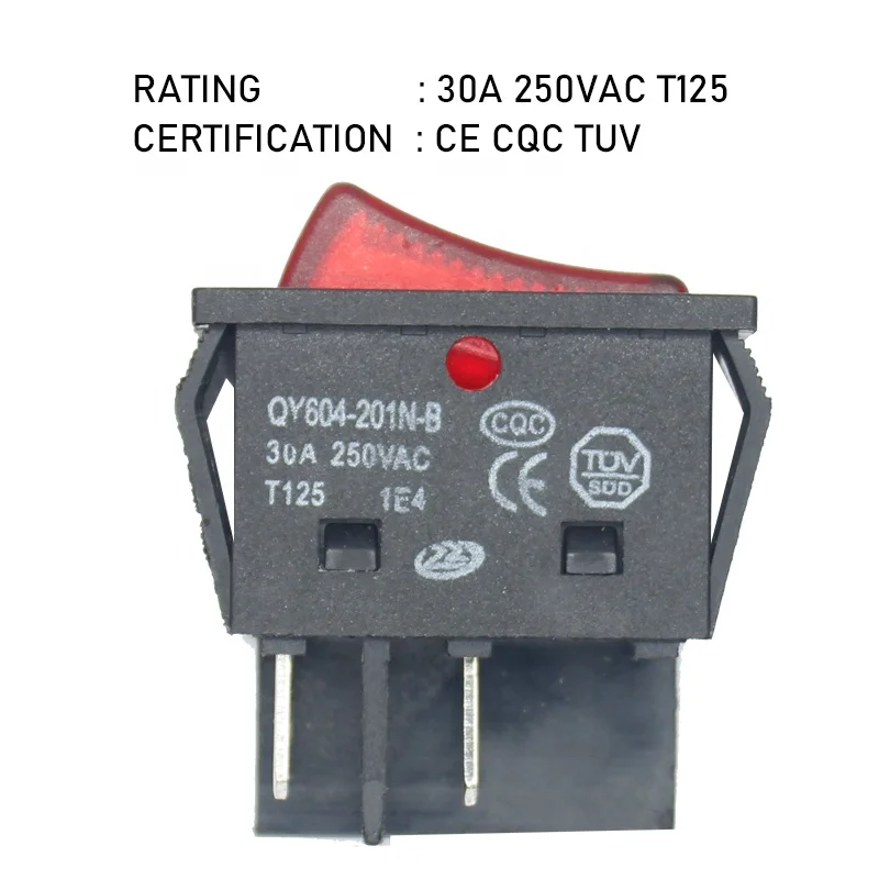 

Big Current 30A 250VAC Welding Machine Kcd4 Rocker Switches