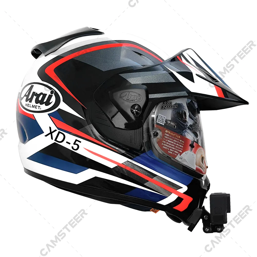 Arai XD 5  Tour Cross 5  Tour X5 индивидуальное крепление для шлема для GoPro12 11 10 Insta360 Ace pro X4 X3 DJI Action 34 камера (art.: 3920c6794556e) - 3920c6794556e