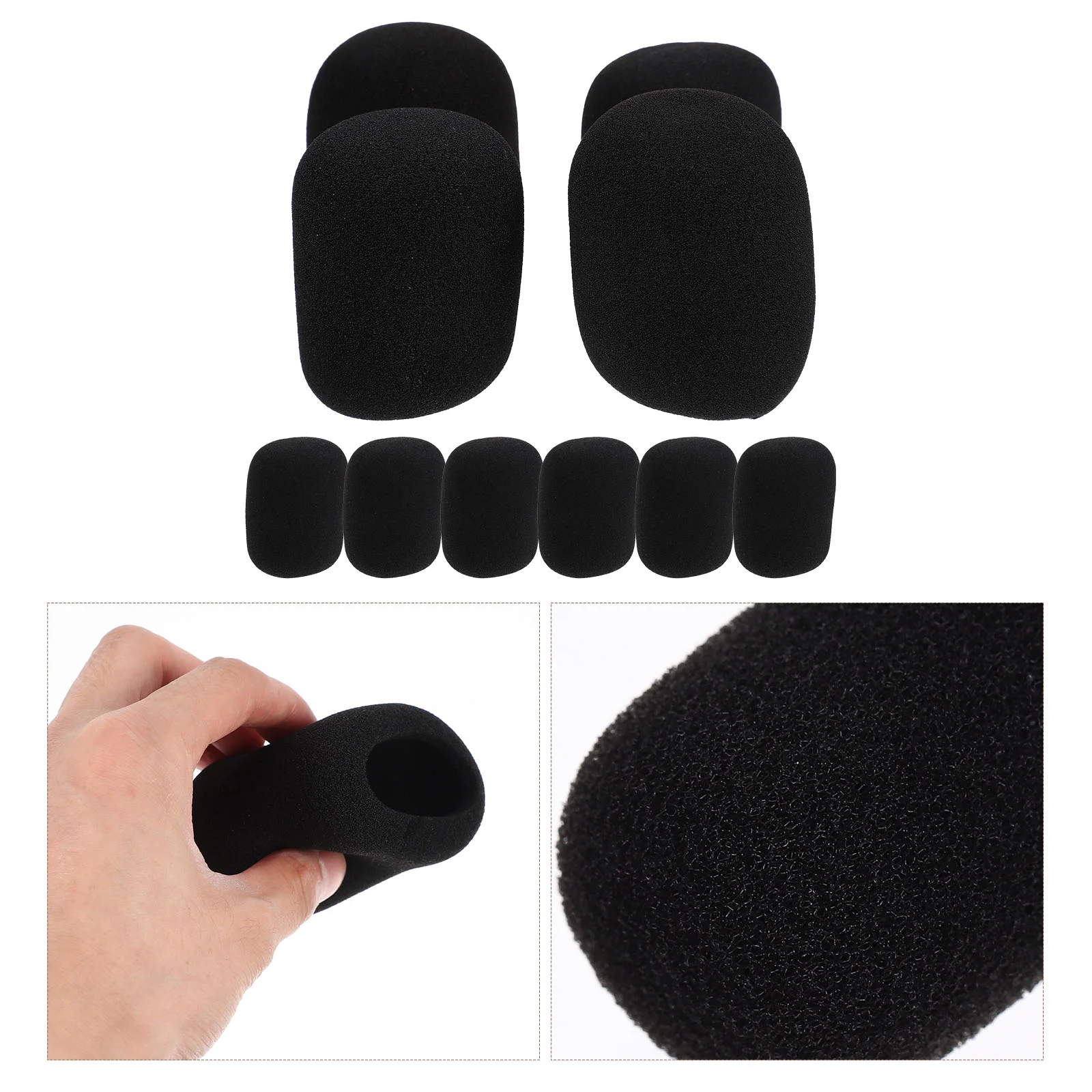 

Microphone Cover Mic Covers Windscreen Headset Accessorystandard Handheld