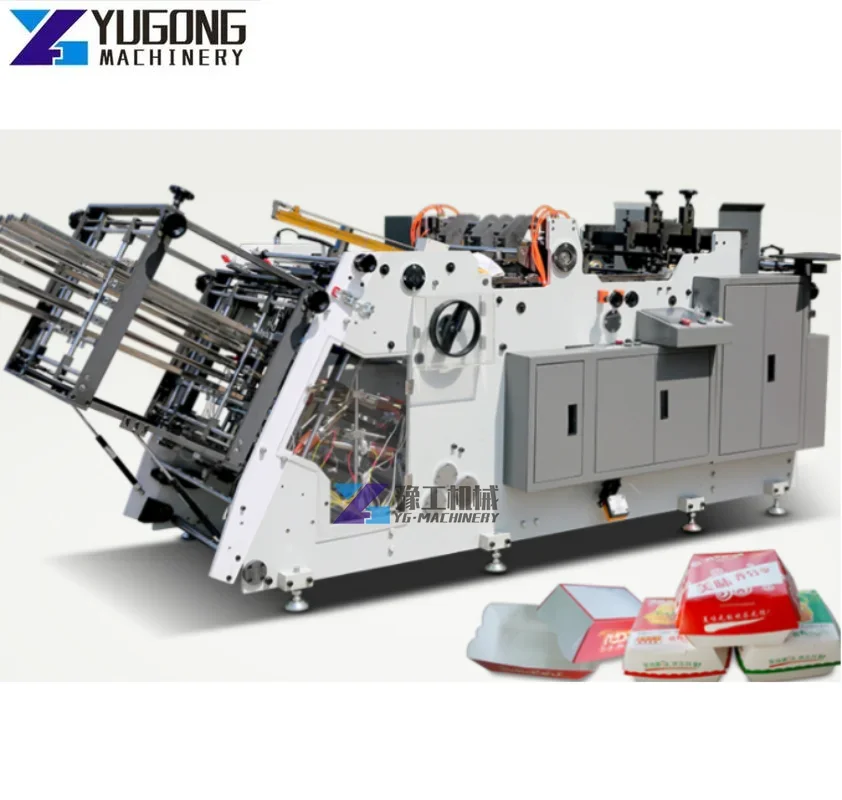 Автоматическая одноразовая машина для изготовления бумажных тарелок и