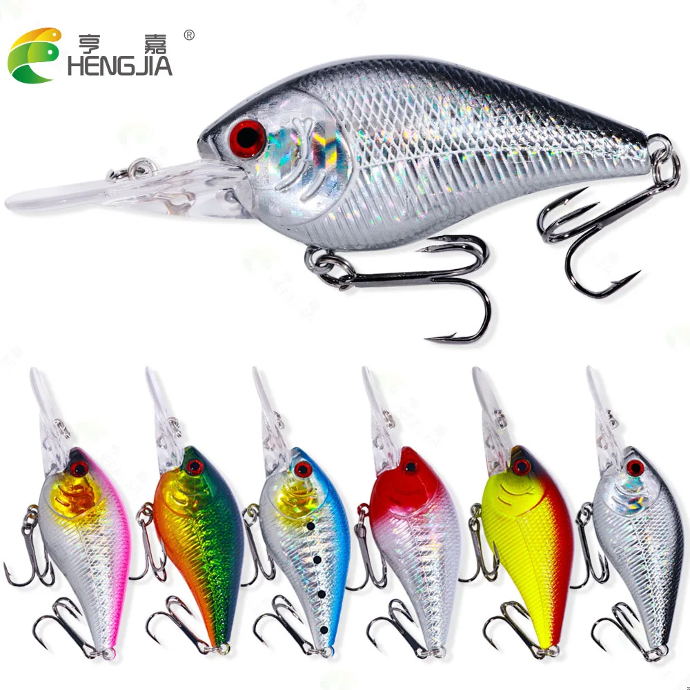 Рыболовная приманка Rock Fat Man 8 см 12 5 г крючок с рифленой кровью лазерная плавающая