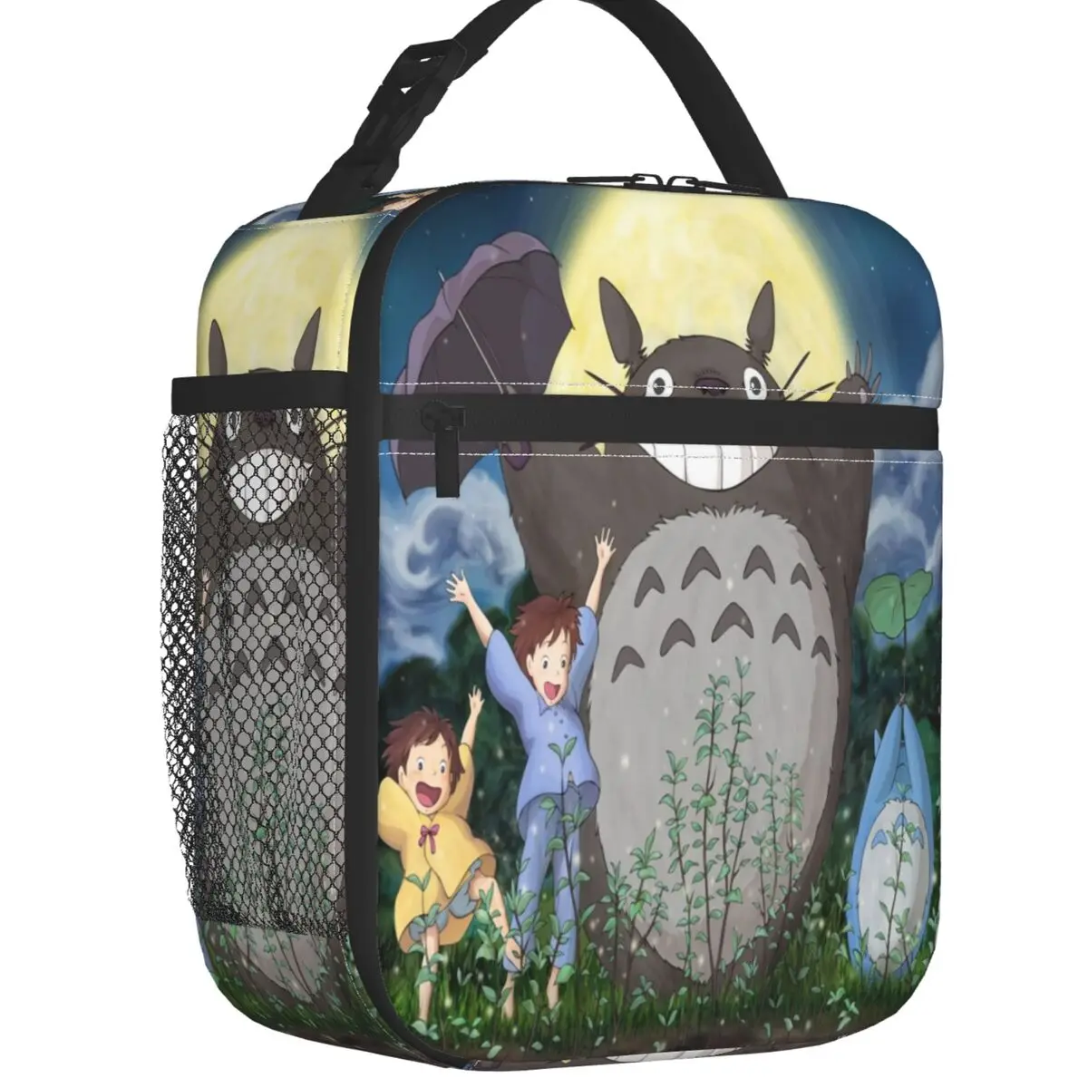

Japan Anime My Neighbor Totoro Resuable Lunch Box Studio Ghibli Manga Cooler Thermal Food Insulated Lunch Bag Kids School