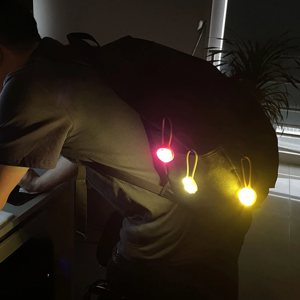 

8 шт., светодиодные подвесные лампы для палаток, из силикона