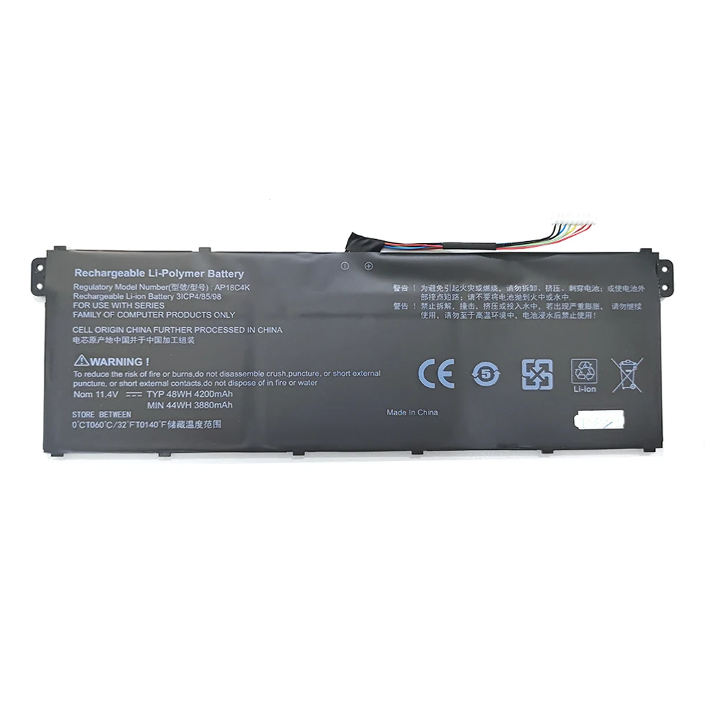 AP18C4K 11 4 В 48 Втч 4200 мАч Аккумулятор для ноутбука Acer Aspire 5 A514-54 54G A515-56G Swift 3 SF314 Series