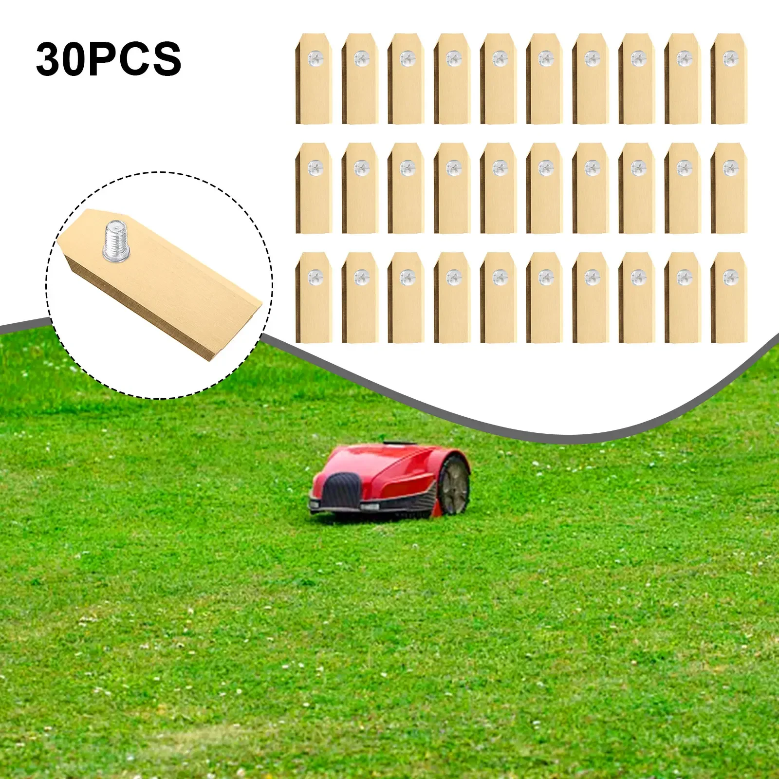 9/18/30 шт. лезвия для дома и сада серебристые/золотые аксессуары всех