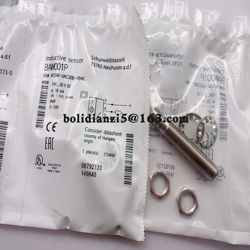 Новый датчик приближения BAW004C BAW M12MI-UAC35C-S04G BAW002J M18MI-ICC50B-S04G M18MI-IAC50B-S04G В наличии