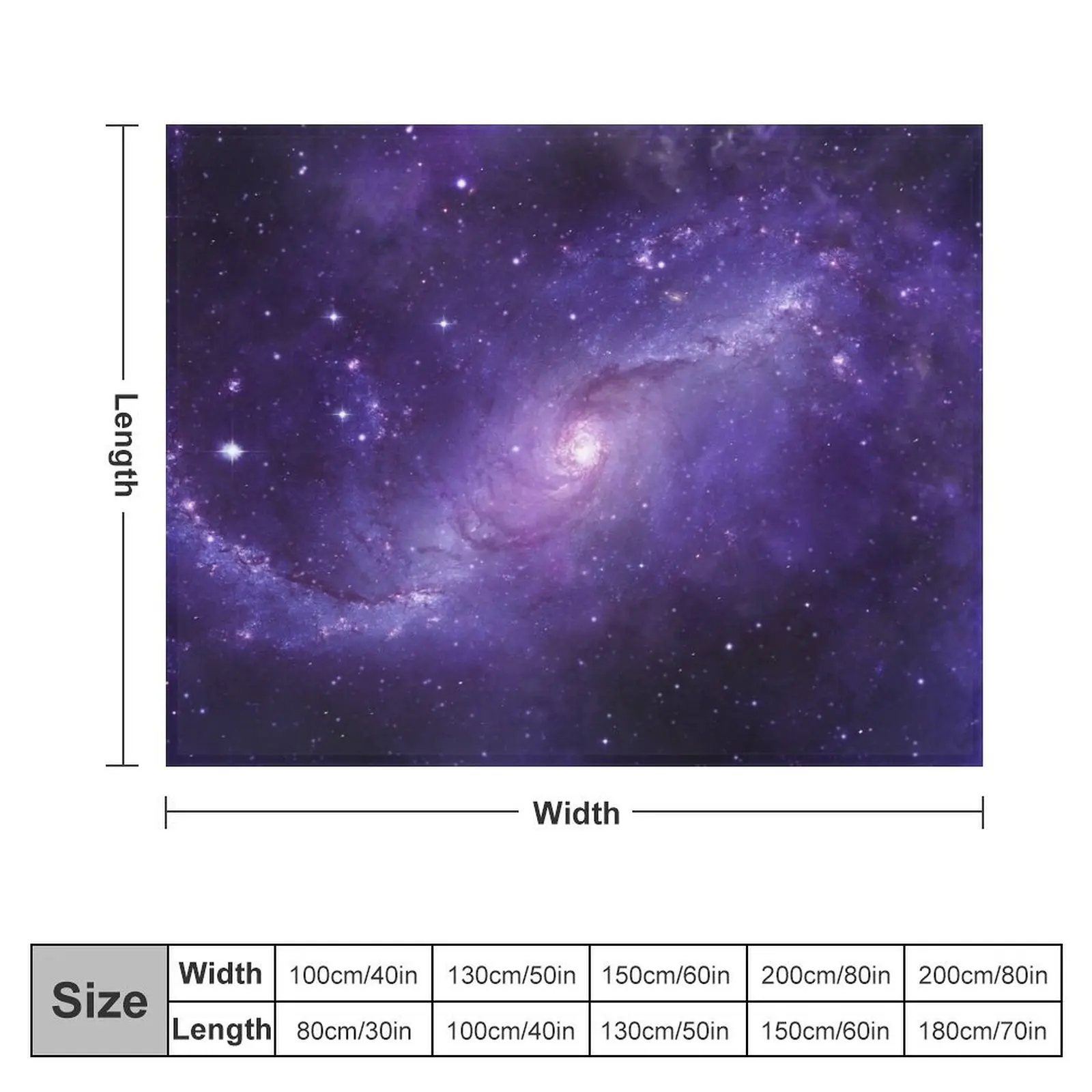 Звездная ночь галактика вид синий Orion небула созвездия Бестселлер пододеяльник