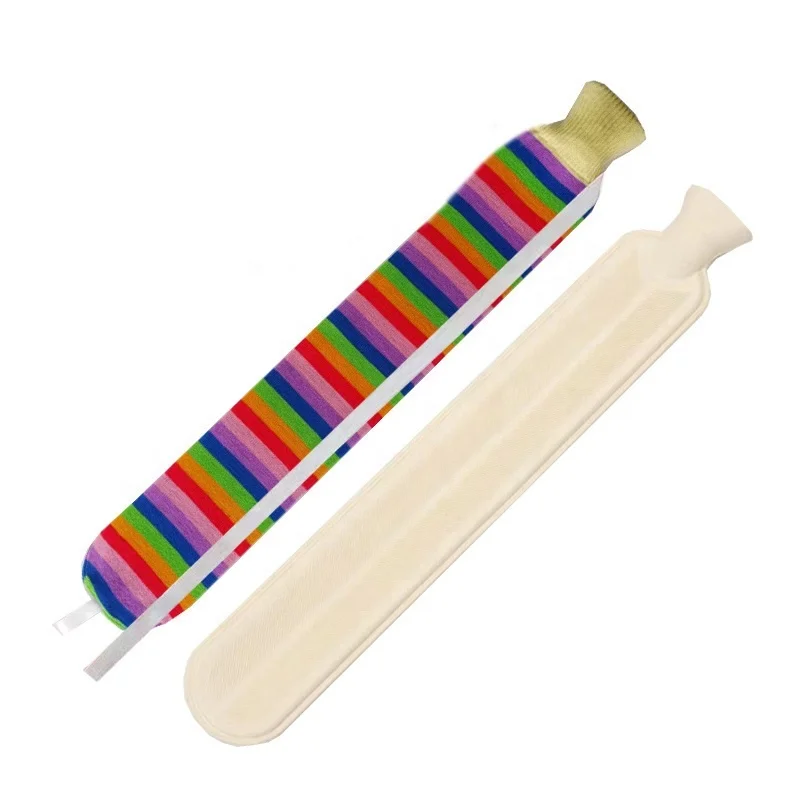 Резиновая бутылка для горячей воды, модная сумка для кровати грелка, безопасные грелки для рук с крышкой, сжималки для живота, снятие боли в талии