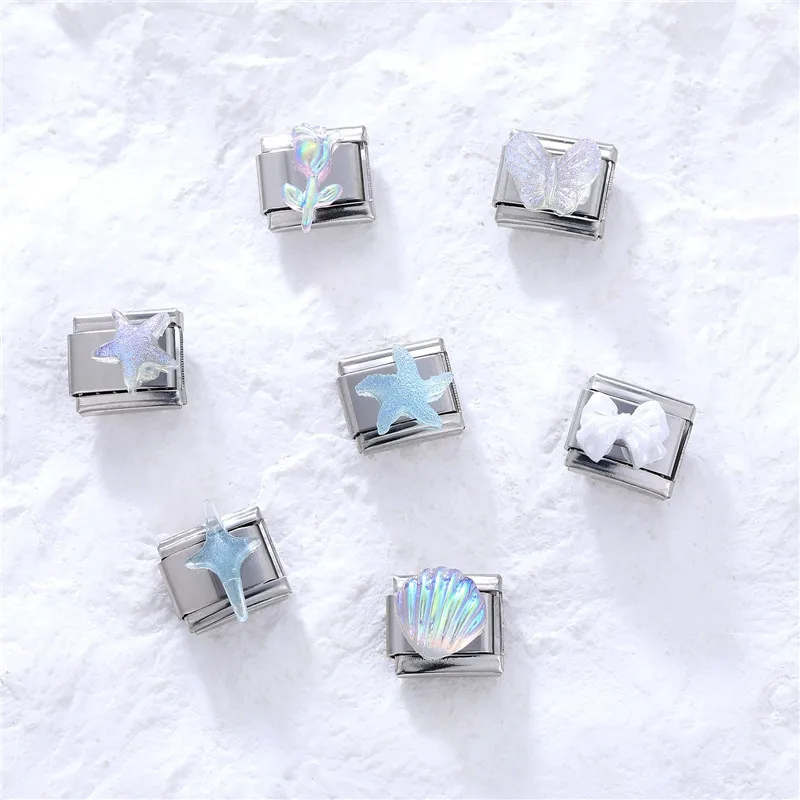 Youvelst океан Серия Бабочка ракушки Медузы Морская звезда итальянские