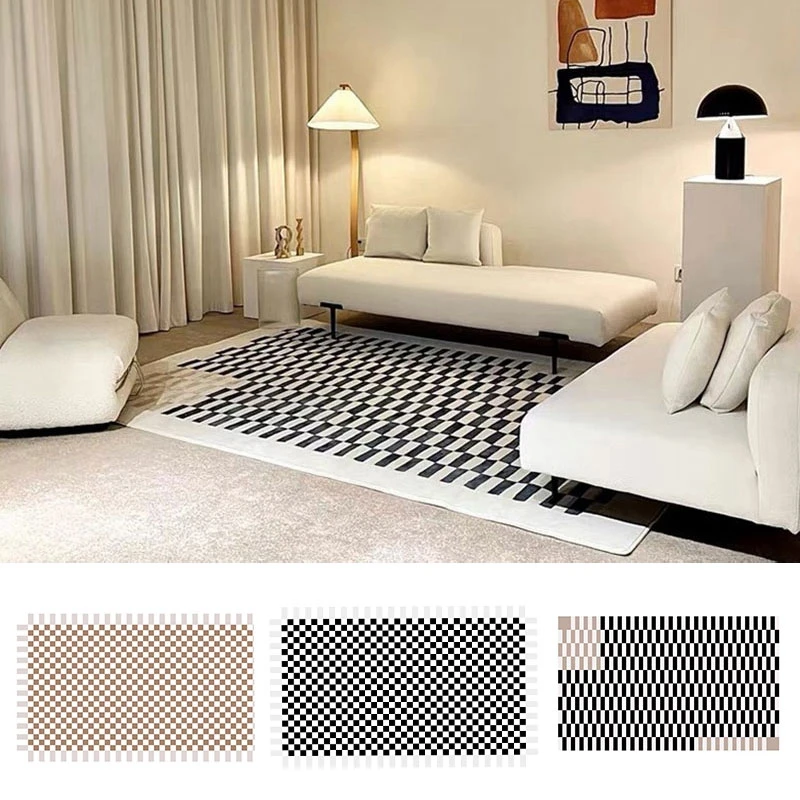 

2022 NEW Large Super Soft Plush Shaggy Carpet Rug for Living Room Faux Fur Bedroom Bedside Carpets Kids Room Home Non-Slip Mats