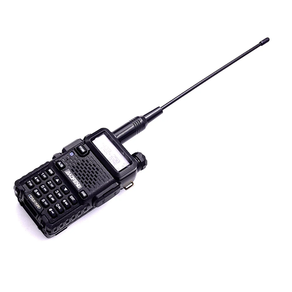 

Baofeng DM-5R Tier I & II Dual Band DMR Digital & Analog Walkie Talkie VHF/UHF Ham Transceiver with 21cm Antenna Big Power Radio