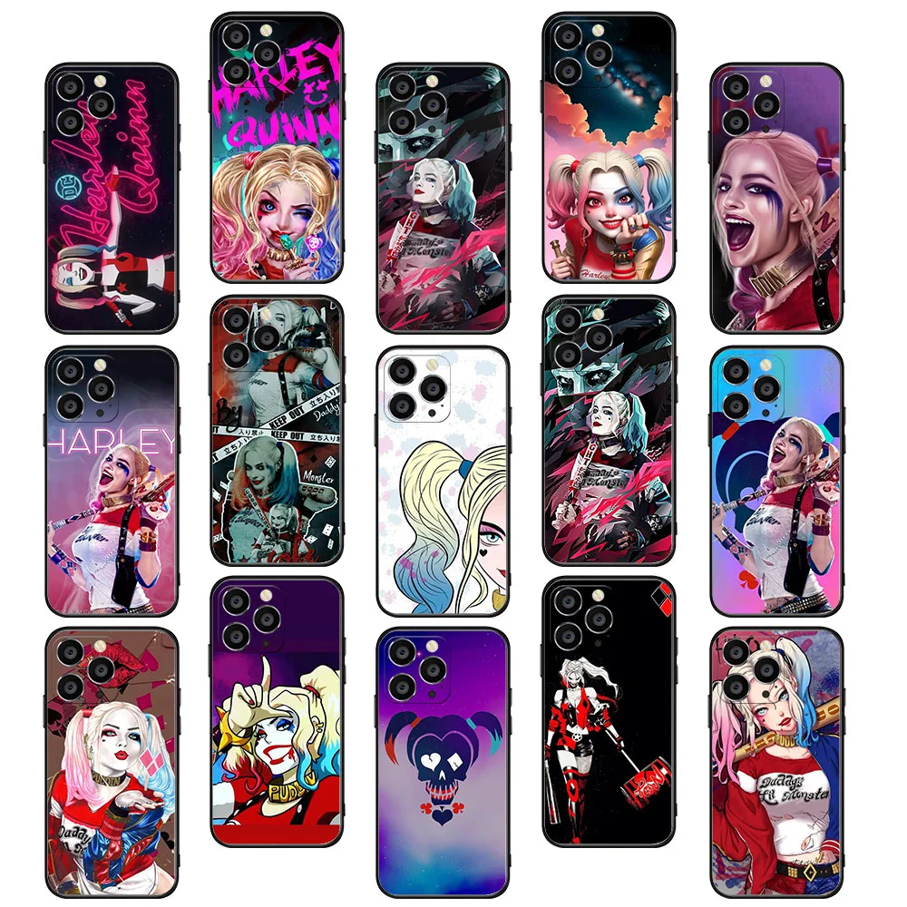 Мягкий чехол BY-37 H-Harley Quinn для OPPO A95 A94 A96 A77 A17 A77S A72 F11 A57 A92S A16K A17K A38 A54