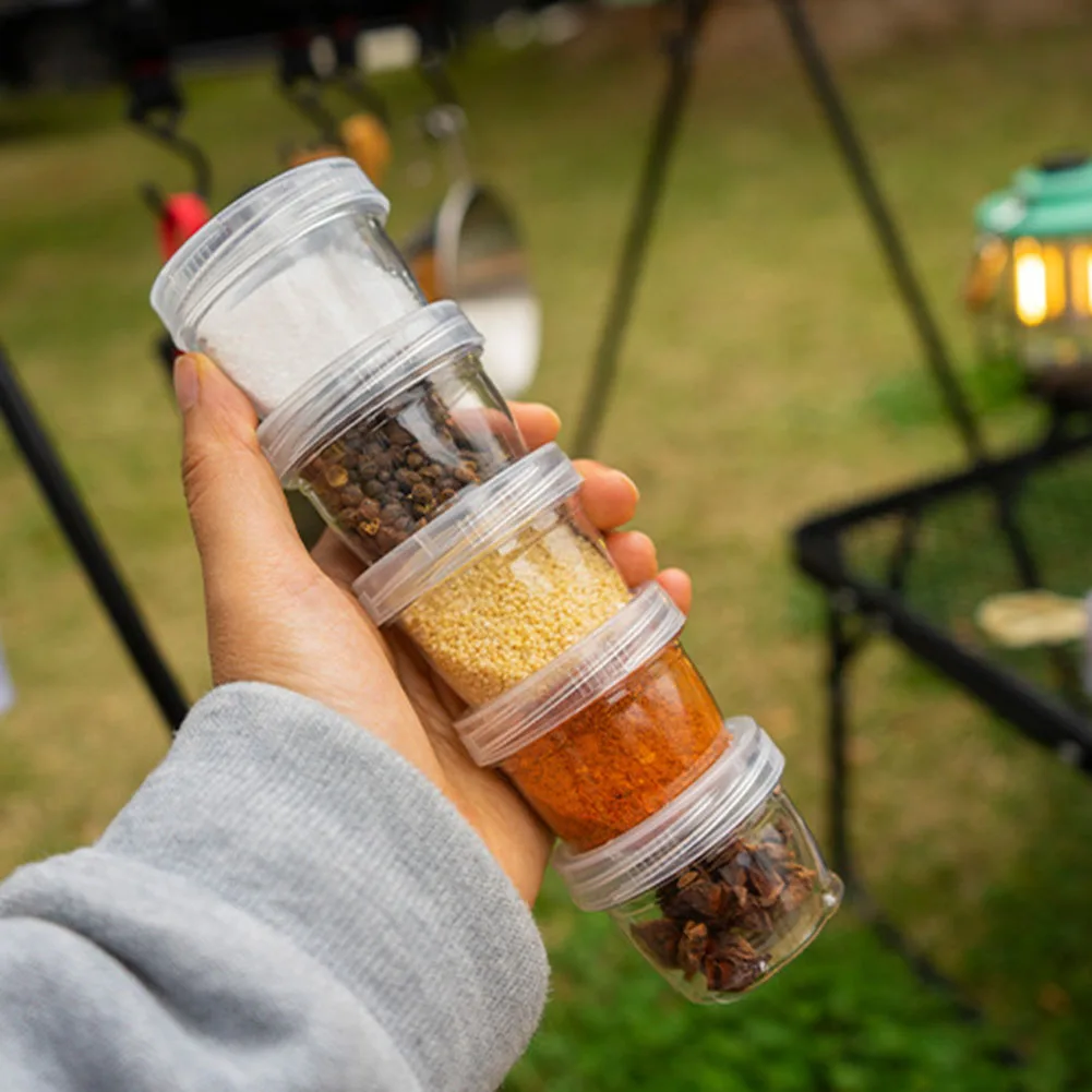 

Camping Seasoning Box Set Splicing Seasoning Box For Party