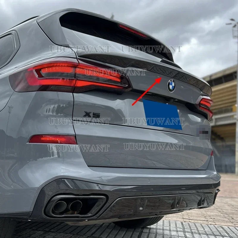 Новый высококачественный ABS краска задний багажник губа средний спойлер верхнее