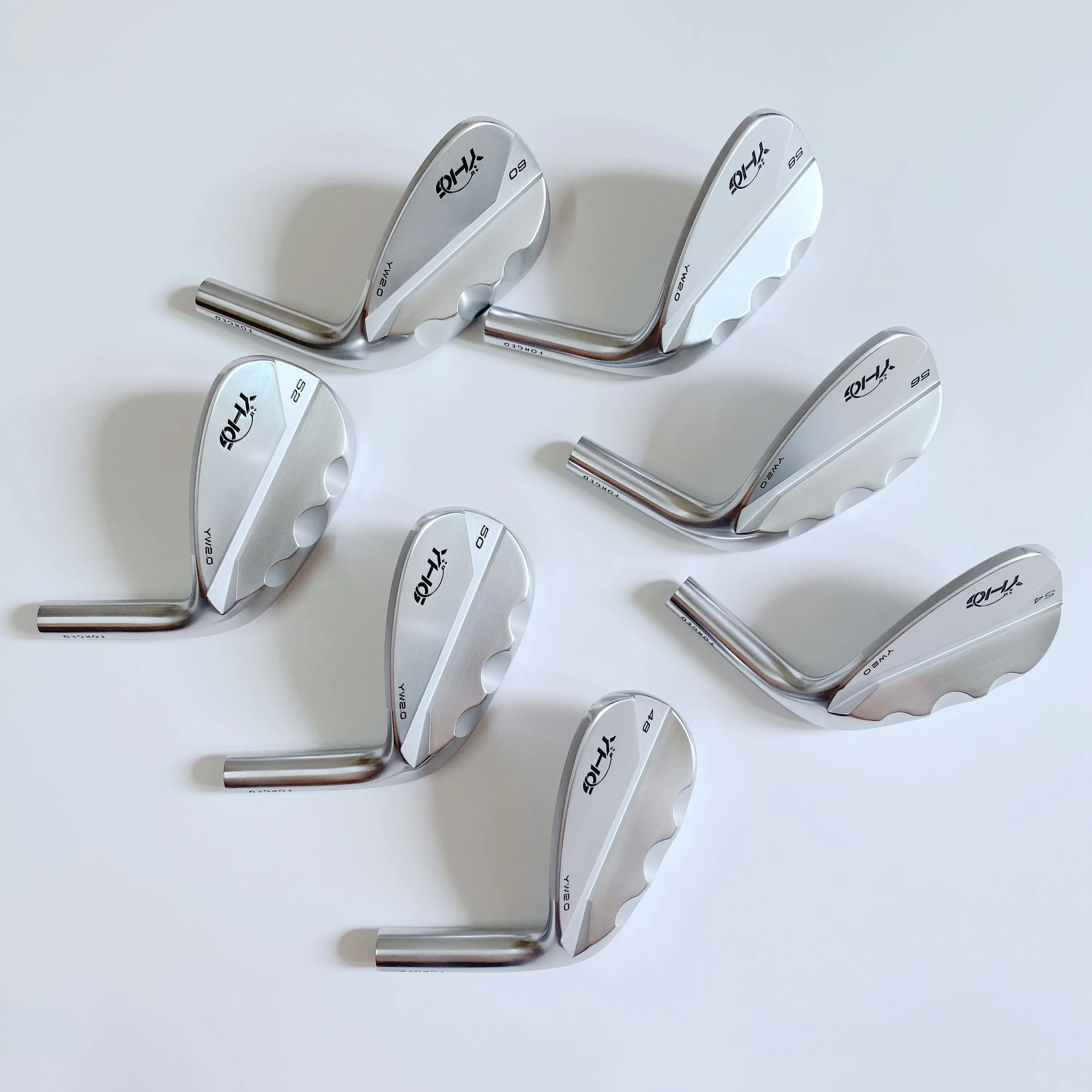 Клюшка-Клин для гольфа YHG из углеродистой стали кованая 48 50 52 54 56 58 60 градусов с