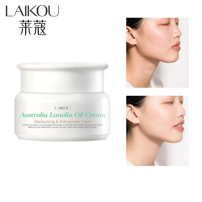 

LAIKOU Sheep Oil Lanolin Cream Face Cream Whitening Anti-Aging Anti Wrinkle Moisturizing Nourish Creams Beauty Face Care