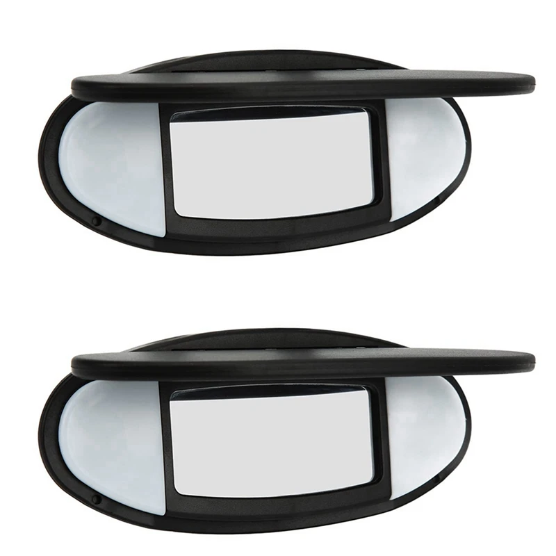 

2X For Mini Cooper Car Sun Visor Mirror Cover Makeup Mirror Cover For BMW MINI R55 R56 R60 2007-2014 51167361833 Black