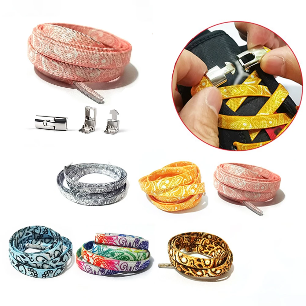 

Эластичные шнурки с перекрестной пряжкой, новинка, шнурки для обуви без завязывания за 1 секунду, шнурки унисекс для кроссовок, шнурки для ле...