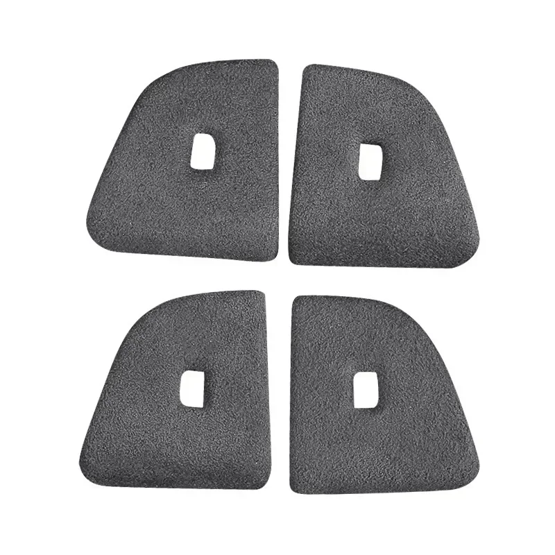 Изготовлен из алькантары замшевый дверной переключатель накладка Обложка для