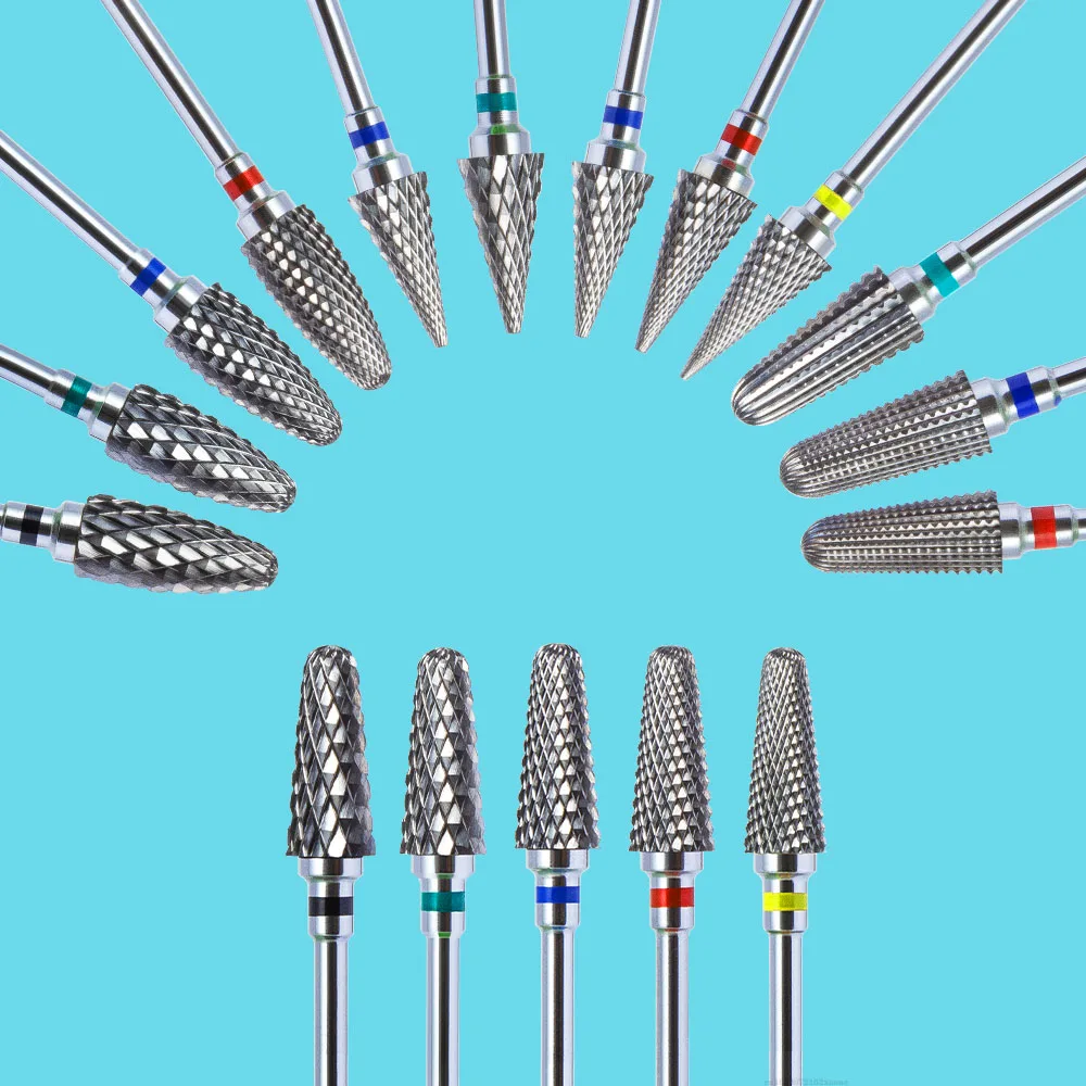 

1 шт. керамические вольфрамовые сверла для ногтей Маникюрные сверла для электрической машинки фреза сверло для педикюра Инструменты для удаления гель-лака