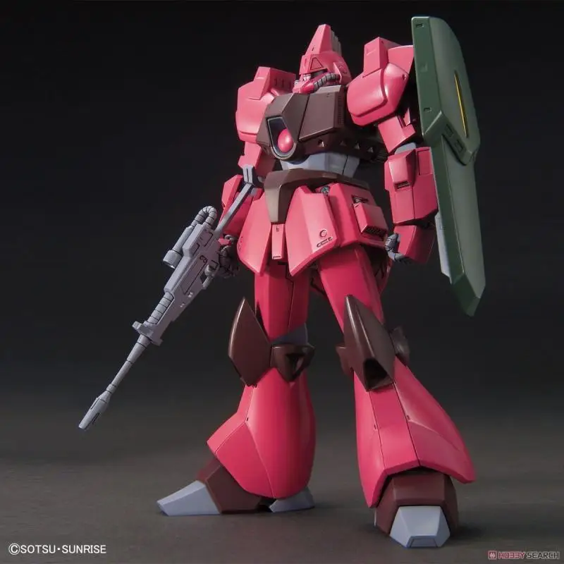 Фото Набор оригинальных моделей Bandai Gundam, аниме-фигурка Hg 1/144 Rms-117, коллекция Galbaldy, фигурка Gunpla из аниме, игрушки, бесплатная доставка №3