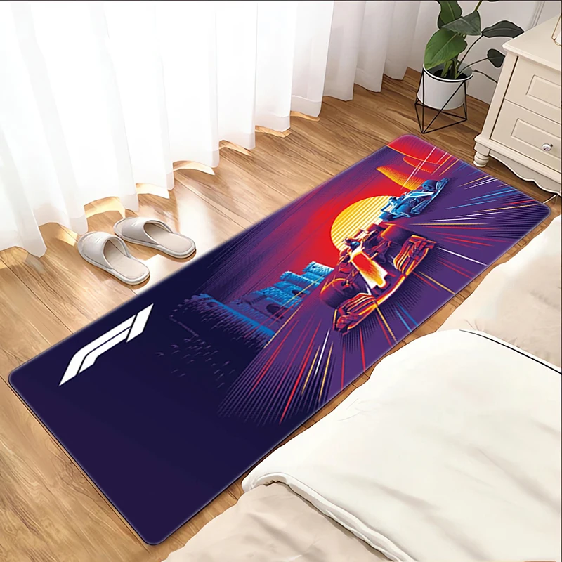 

F1 Room Mats Mat House Entrance Door Hallway Kitchen Carpet Foot Rugs Bath Bathroom Rug Welcome Floor Non-slip Balcony Washable