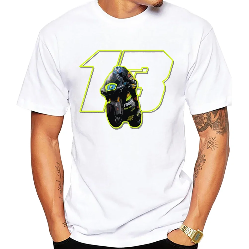 Celestino Vietti 13 GP футболка для верховой езды унисекс свободные мужские спортивные с