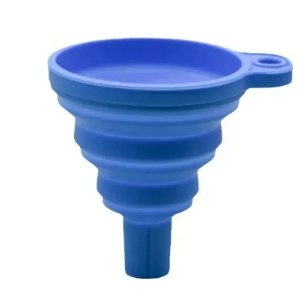 

Воронка для двигателя, автомобильная универсальная силиконовая воронка для жидкости, воронка для замены омывающей жидкости, складная портативная воронка для замены моторного масла, бензина