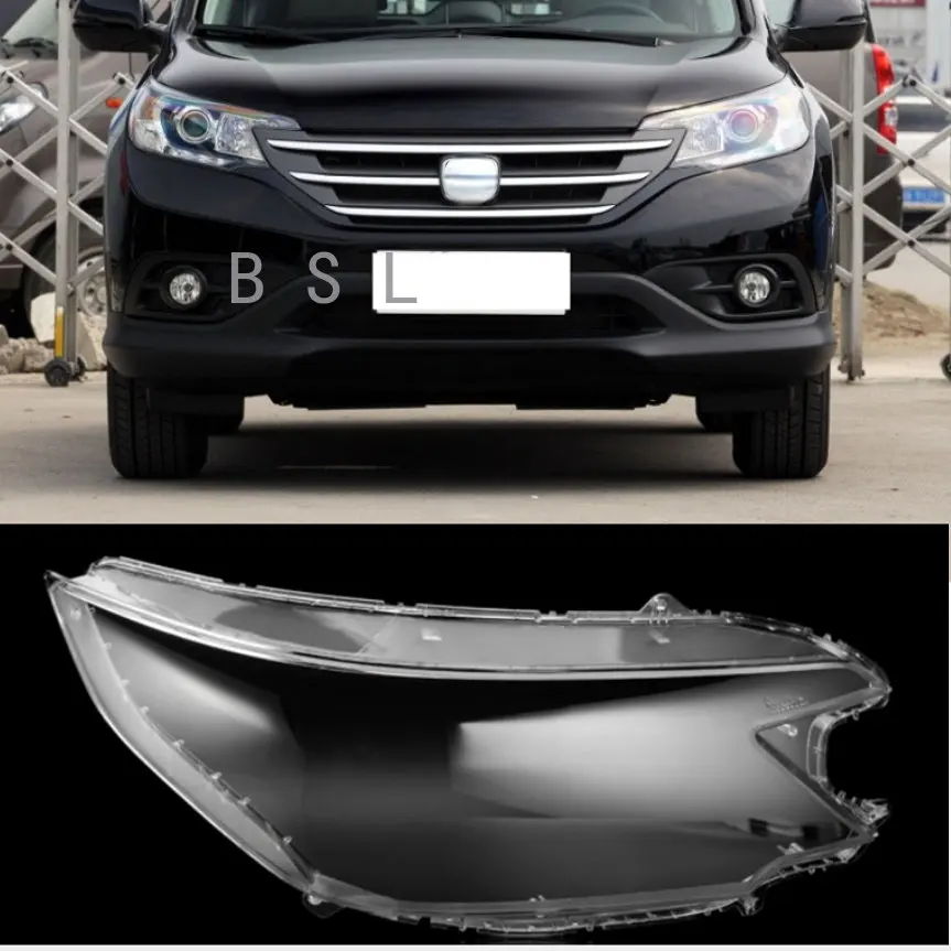 

Прозрачный налобный фонарь для Honda CRV CR-V 2012 2013 2014, корпус налобного фонаря, замена оригинального абажура из оргстекла