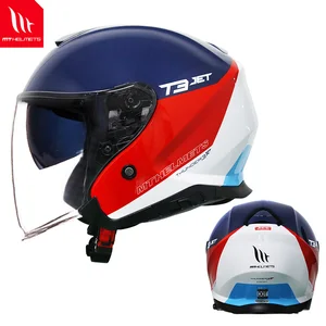 MT Thunder 3 SV мотоциклетные реактивные шлемы 3/4 шлем с открытым лицом мотоцикл