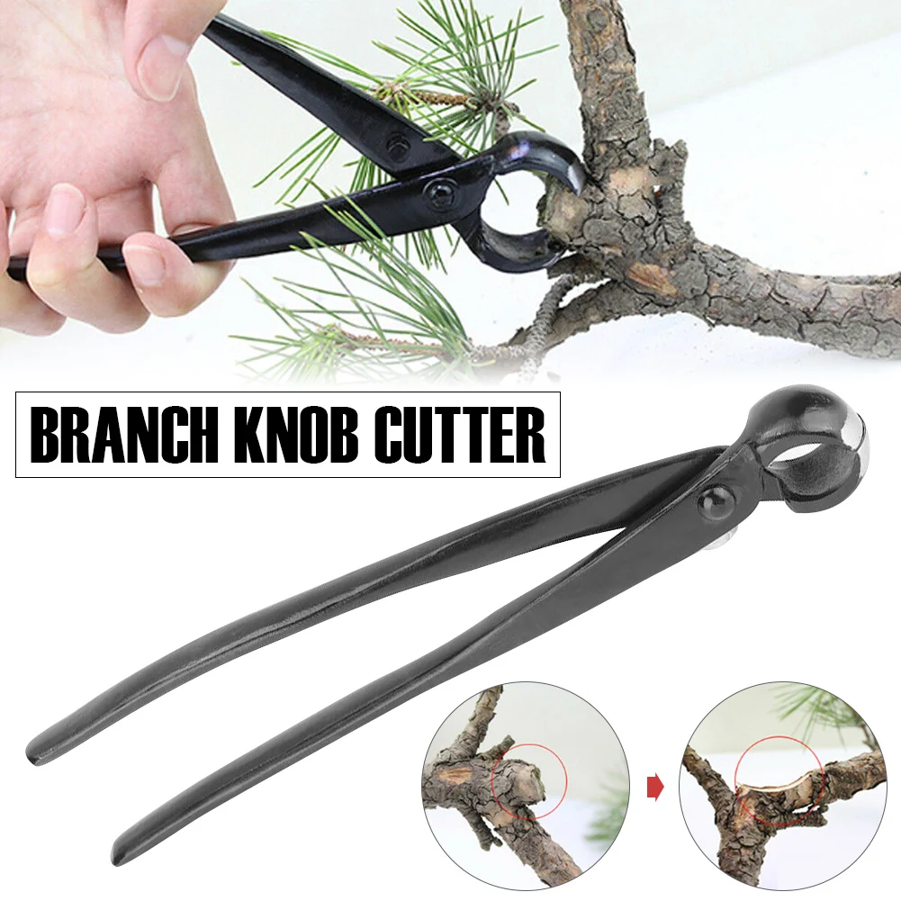 

Round Edge Cutter Beginner Bonsai Tools Multi - Function As Branch Cutter and Knob Cutter 210 MM Carbon Steel