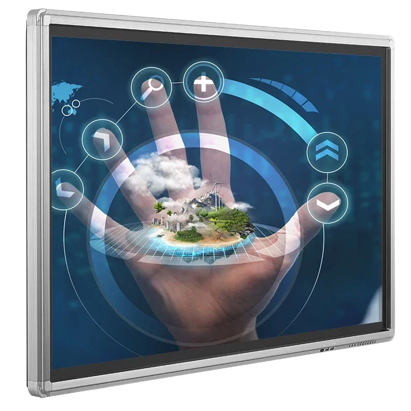 Настенный 43-дюймовый ЖК-дисплей Core i3 SSD128G дешевый сенсорный экран все в одном ПК