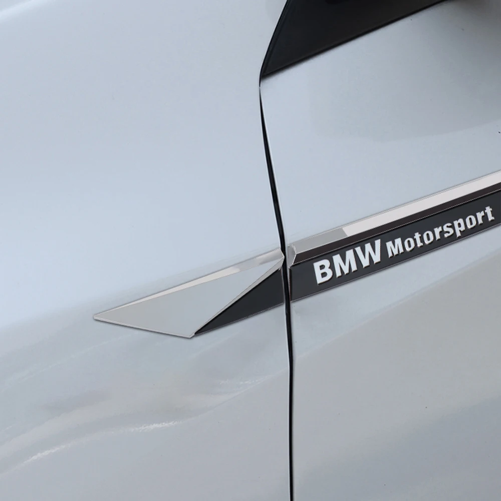 ABS наклейка для украшения кузова автомобиля авто эмблема логотип на крыло Bmw M
