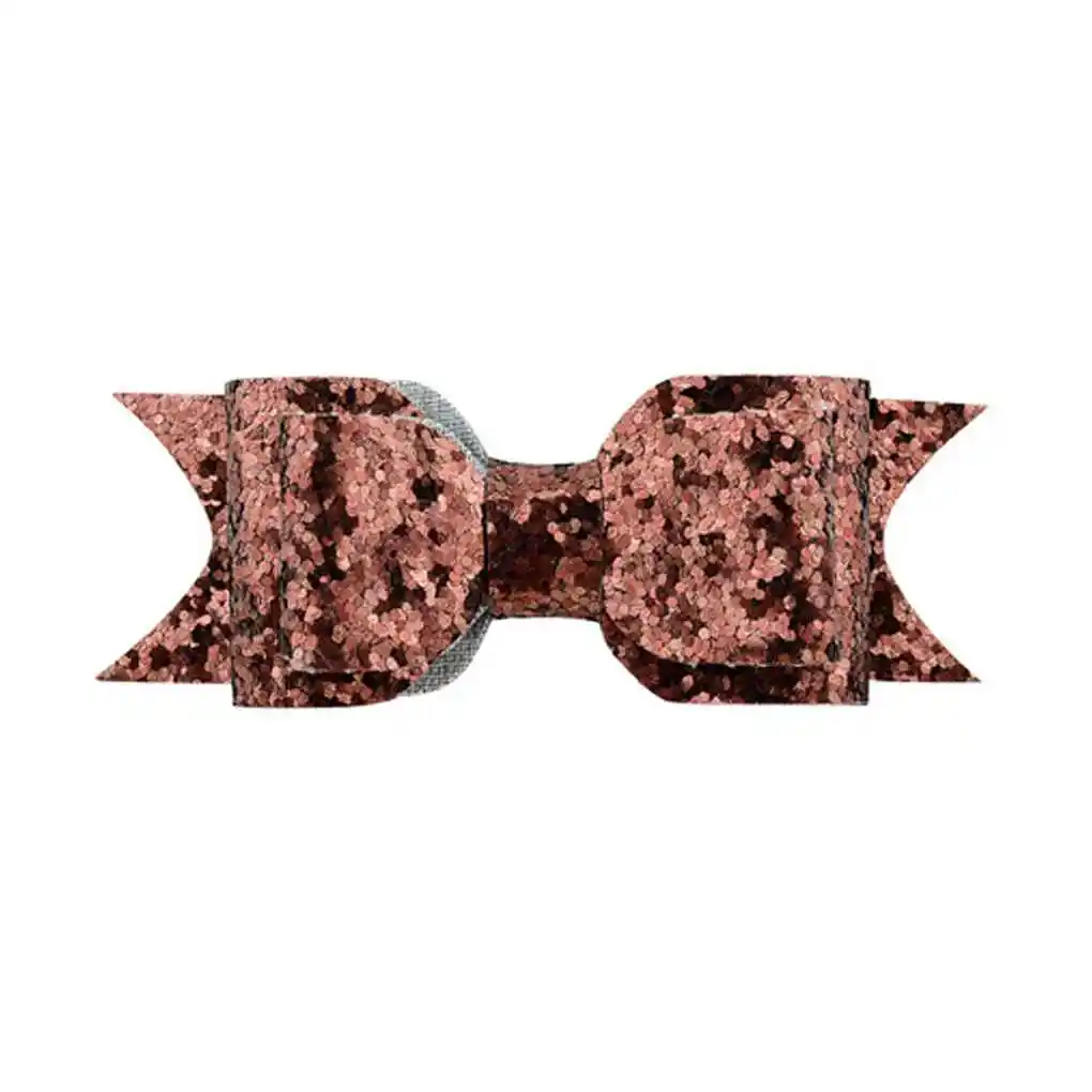 

girl Hair Glitter Hair Clip bow Gold Sparkly Leather Pretty Headband Hairpins Princess Headdress Baby Girls Hair Accessories