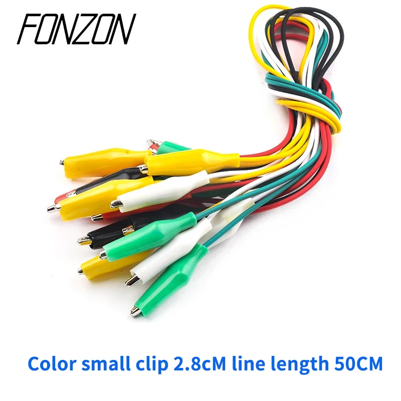 

10 шт., 28 мм, 35 мм, 45 мм, двусторонние зажимы типа «крокодил», кабельные зажимы типа «крокодил», провод для тестирования, зажим для проводов, перемычка