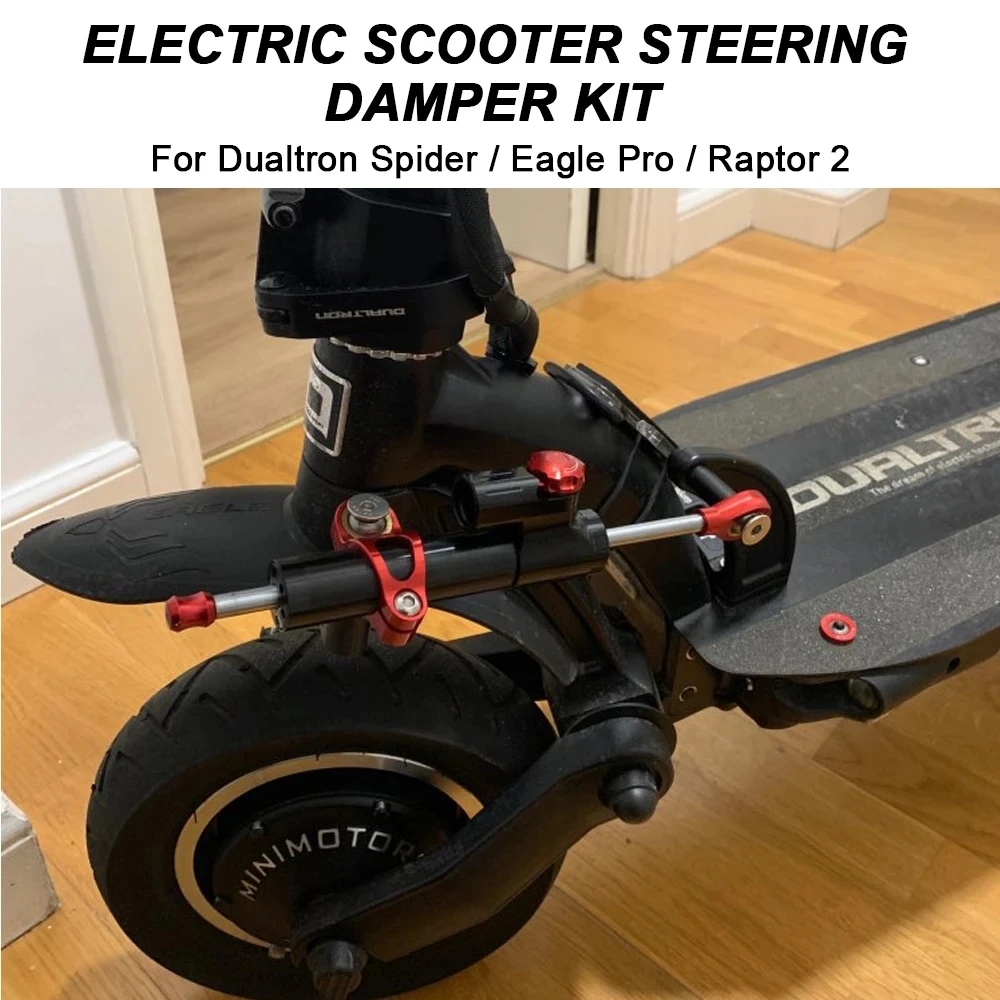 Ammortizzatore di sterzo direzionale per scooter elettrico duinclon Spider II raptor 2 eagel pro