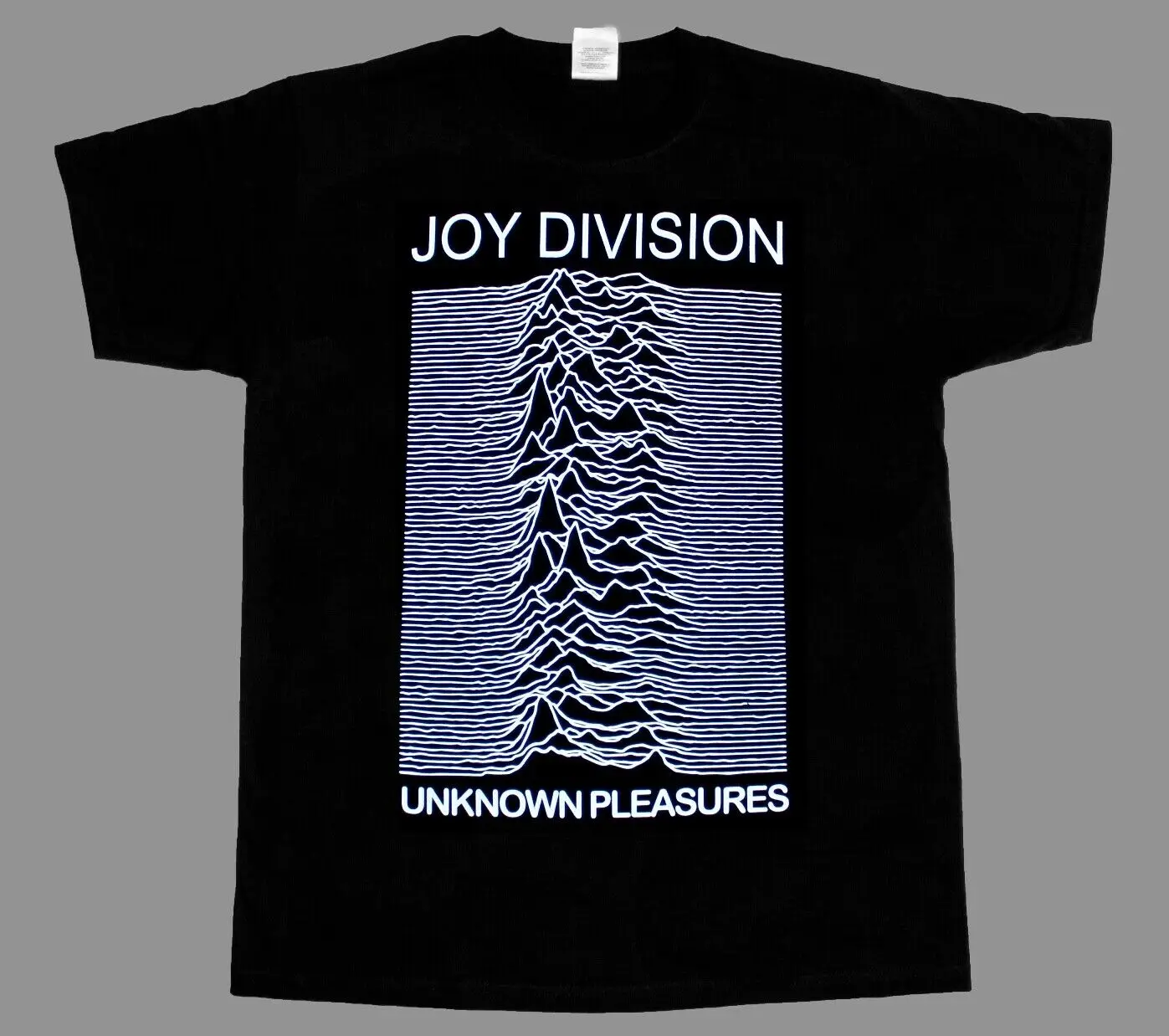 

JOY DIVISION UNKNOWN PLEASURES '79 NEW BLACK T-SHIRT