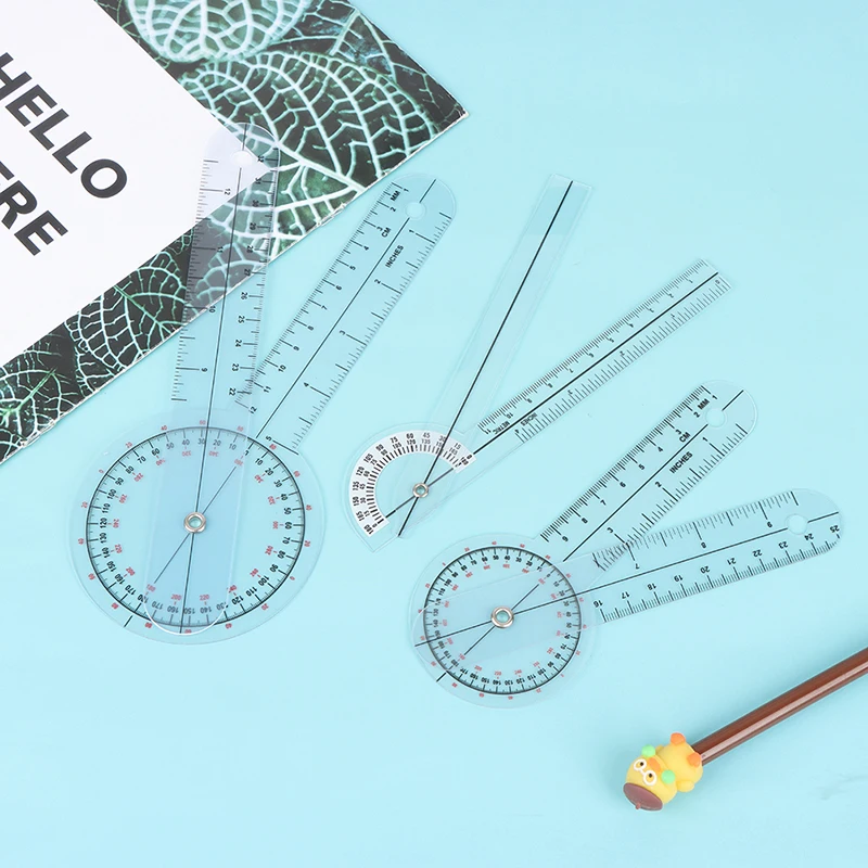 

0- 360 Degree Goniometer Angle Medical Spinal Angle Ruler Angle Inclinometer Ruler Protractor Angle Finder Measuring Tool