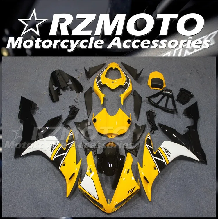 

Формочка под давлением, новый комплект обтекателей из АБС-пластика для мотоцикла, подходит для YAMAHA YZF- R1 2004 2005 2006 04 05 06, комплект кузова желтог...