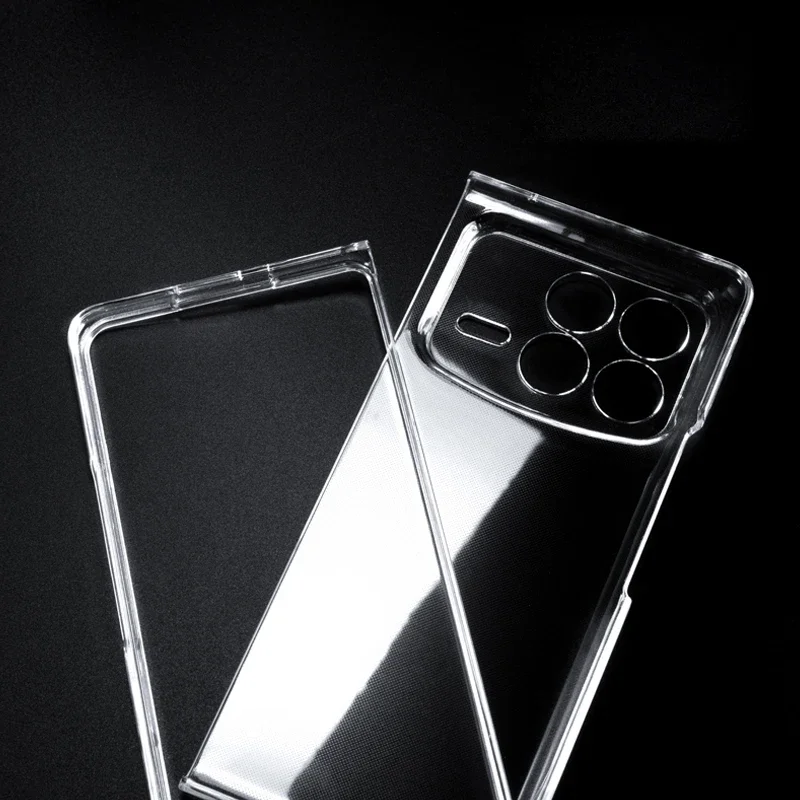 Прозрачный чехол HD для Xiaomi Mix Fold 4 ультратонкий прозрачный противоударный Fold4