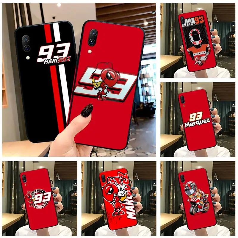 

MM motorcycle racing-marquez 93 Phone Case For Vivo Y91c Y17 Y51 Y67 Y55 Y7s Y81 Y19 Y97 Y93 V17 vivos5