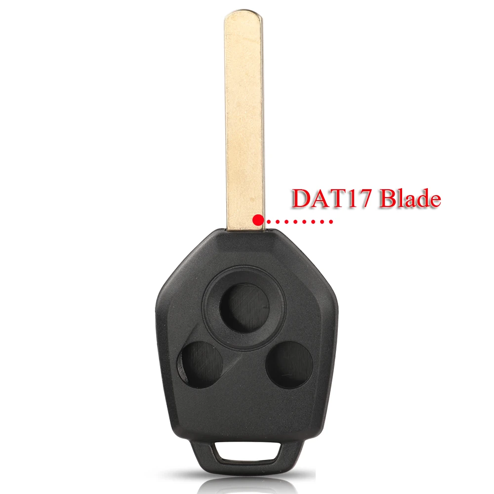 

Jingyuqin корпус автомобильного ключа дистанционного управления 3 кнопки для Subaru Forester Outback Legacy 2008- 2014 запасной чехол-брелок для ключей