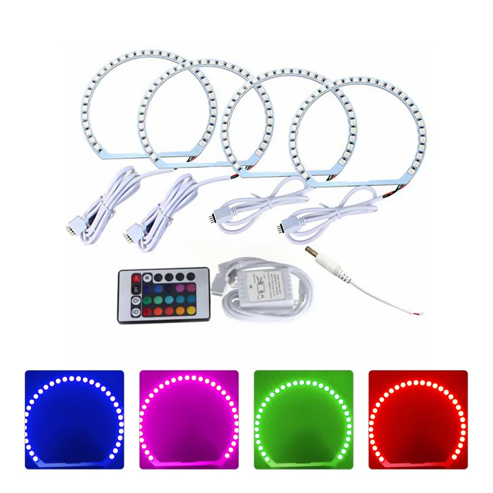 

1 Set Pretty Colorful Durable Decorative Light Headlight Color Lamp Atmosphere Lamp