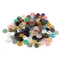 wholesale50pc opal agate unakite malaysian jade stone natural abacus hole bead jewelry makingdiy necklace accessories gift decor